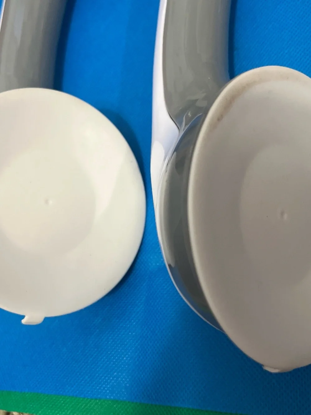 White and Gray Suction Grab Bars - Bathroom Safety Handle NWT
